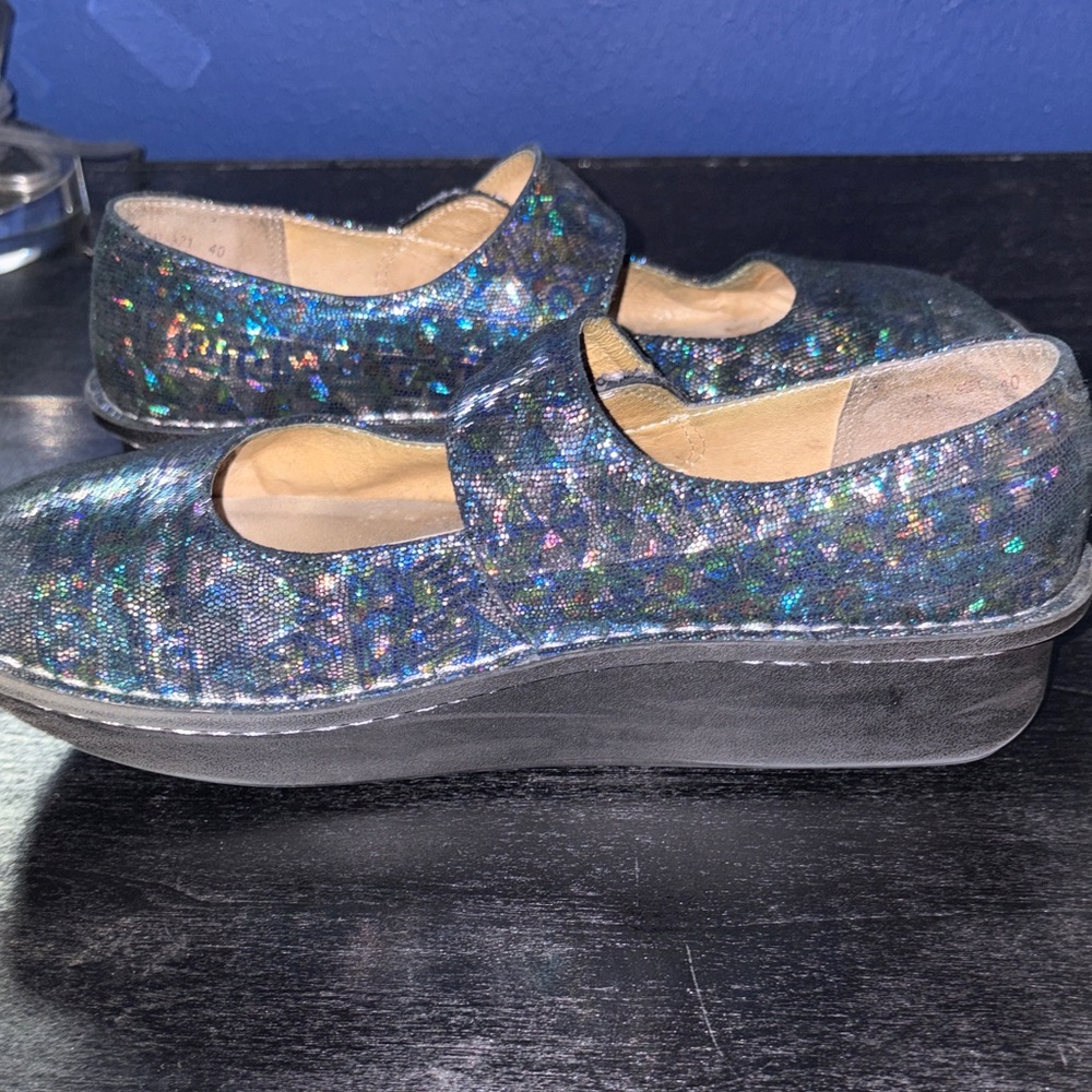 Alegria Paloma Mary Jane – Iridescent Pattern – Size 40 – EUC - Picture 5 of 8